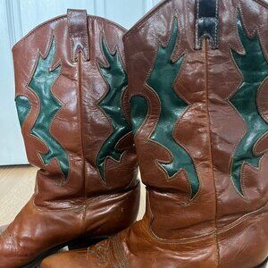 Modern cowboy boots